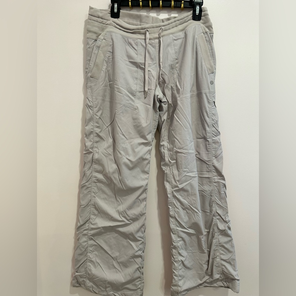 Lululemon Dance Studio (older style), wide leg, lined Jogger, Size 10